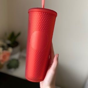 Starbucks Tumbler in Matte Red
